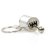 Load image into Gallery viewer, High Quality Stick Shift Gearbox Keychain In Silver Or Black Color
