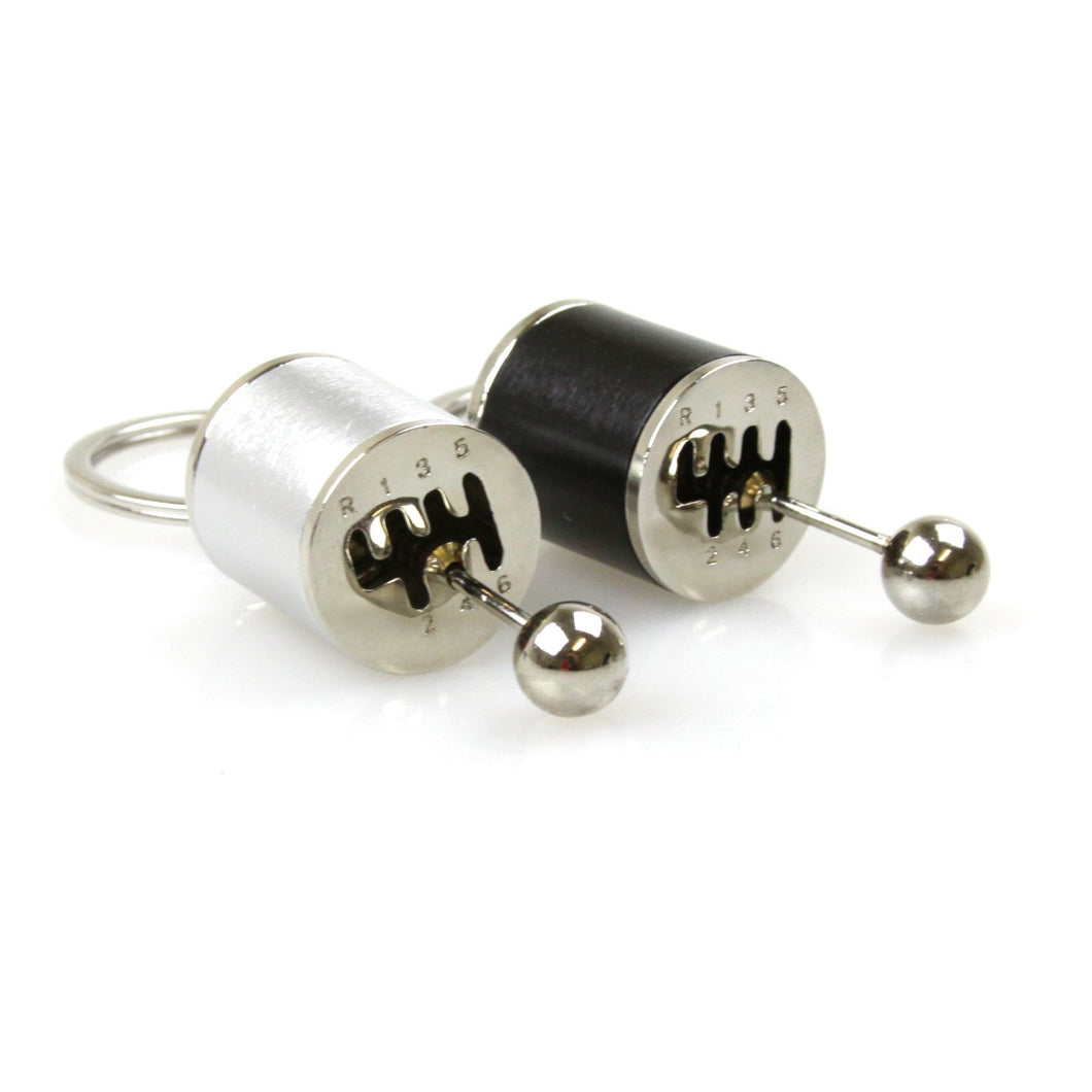 High Quality Stick Shift Gearbox Keychain In Silver Or Black Color